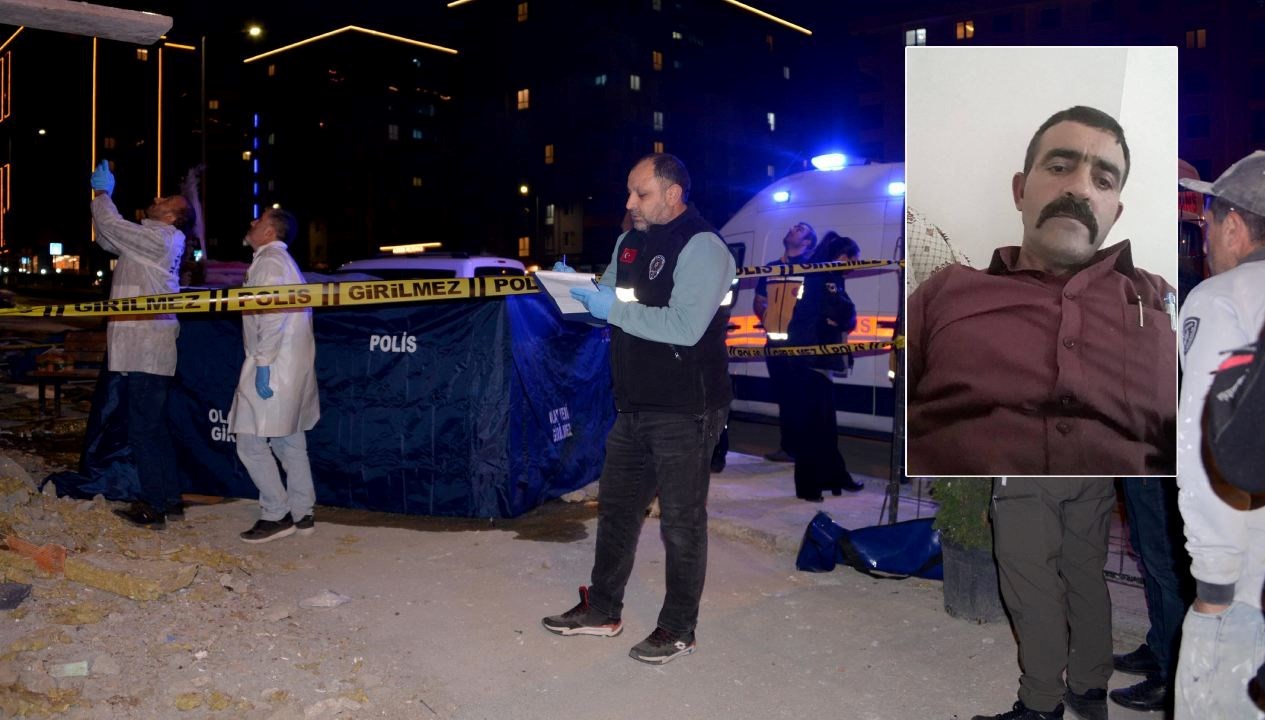 Erzurum’da 7’nci kattan düşen inşaat işçisi hayatını kaybetti